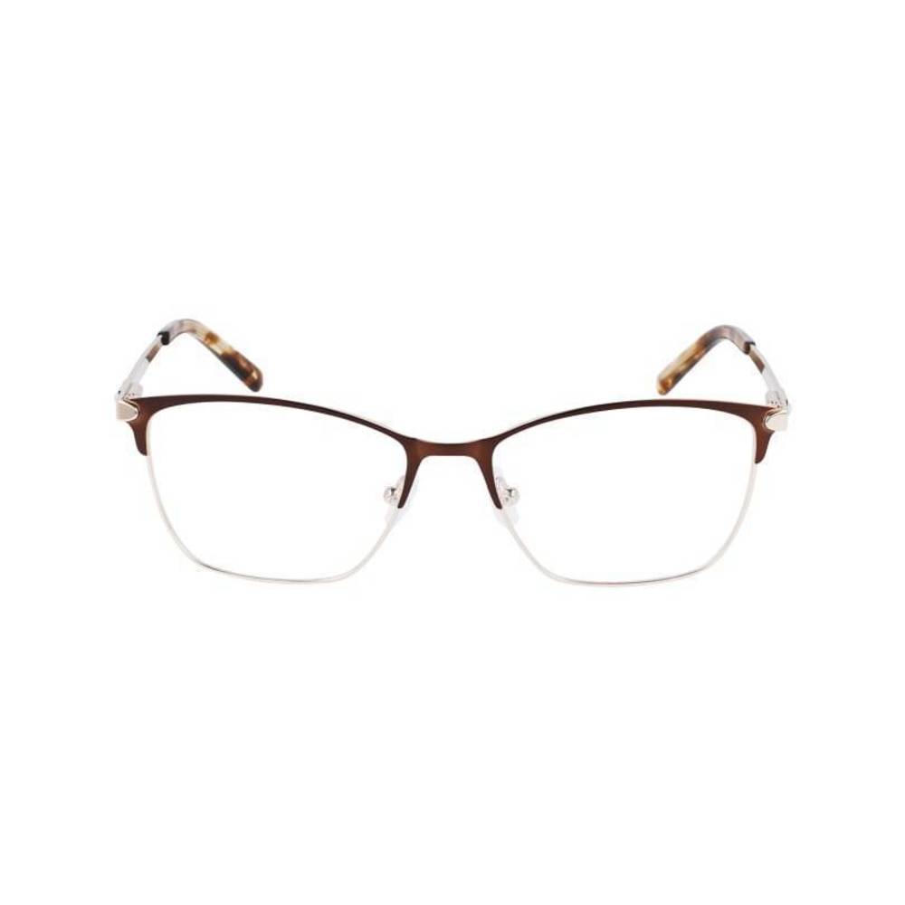 Marchon NYC M 4019 Eyeglasses 205 Brown Gold 52mm